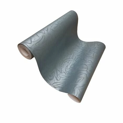 Teal 3D Textile Fabric Effect Wallpaper Satin Metallic Vinyl Paste Wall Rasch 5 Teal 3D Textile Fabric Effect Wallpaper Satin Metallic Vinyl Paste Wall Rasch - Image 3