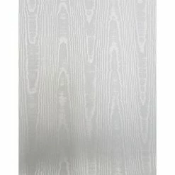 Grey 3D Textile Fabric Effect Wallpaper Satin Metallic Vinyl Paste Wall Rasch