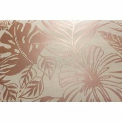 Rasch Jungle Leaf Wallpaper Blush Pink Rose Gold Metallic Botanical Tropical -RASCH Store 14865644 3