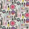 RASCH Girls Bedroom Make Up Beauty Fashion Themed Wallpaper Textured Wall Covering -RASCH Store 27826379 1