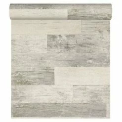 Wood Panel Effect Wallpaper Rasch White Grey Textured Modern 8 Wood Panel Effect Wallpaper Rasch White Grey Textured Modern -RASCH Store 27861503 3
