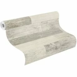 Wood Panel Effect Wallpaper Rasch White Grey Textured Modern 9 Wood Panel Effect Wallpaper Rasch White Grey Textured Modern -RASCH Store 27861503 4
