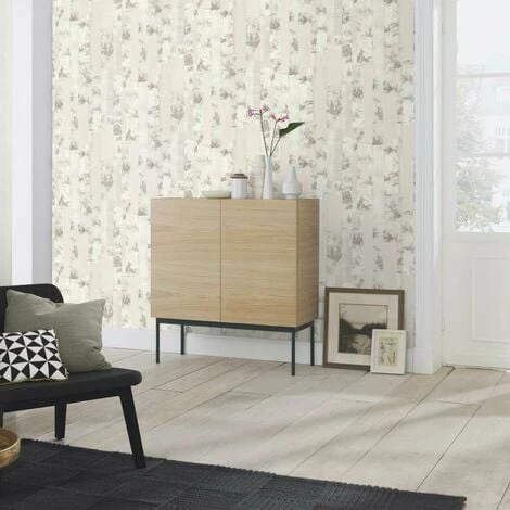 Souvenir Toile De Juoy Natural Wallpaper Rasch Wood Effect Paste The Wall Vinyl 4 Souvenir Toile De Juoy Natural Wallpaper Rasch Wood Effect Paste The Wall Vinyl - Image 2