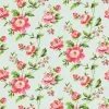 Floral Shabby Chic Wallpaper Rasch Duck Egg Blue Pink Textured Vinyl -RASCH Store 30918517 1