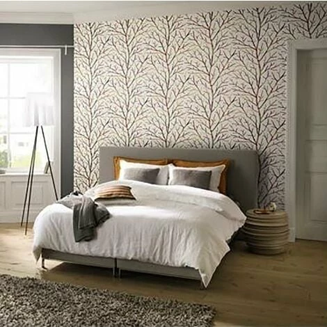 Multicoloured Tree Wallpaper Rasch Paste The Wall Vinyl Kitchen Textured Multicoloured Tree Wallpaper Rasch Paste The Wall Vinyl Kitchen Textured -RASCH Store 30951566 2