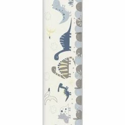 Rasch Dinosaur Wallpaper Border - Blue - 248869