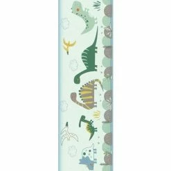 Rasch Dinosaur Wallpaper Border - Green - 248852