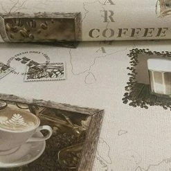 Rasch Kitchen Cappuccino Mocha Coffee Map Wallpaper - Brown / Beige - 855104 -RASCH Store 33961297 2