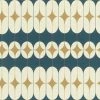 RASCH Studio Onszelf Retro Geometric Wallpaper Navy Cream Gold Feature Wall -RASCH Store 34741267 1