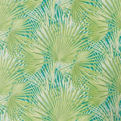 RASCH Palm Tree Inspired Wallpaper Exotic Tropical Vinyl Teal Green Floral Flowers 3 RASCH Palm Tree Inspired Wallpaper Exotic Tropical Vinyl Teal Green Floral Flowers