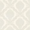 Damask Wallpaper Rasch Paste The Wall Vinyl Textured White Glitter