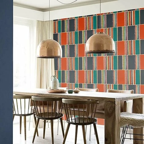 Multicoloured Wallpaper Rasch Tie Dye Textured Vinyl Modern Paste The Wall 4 Multicoloured Wallpaper Rasch Tie Dye Textured Vinyl Modern Paste The Wall - Image 2