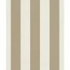 Rasch Wallpaper 542349 Shimmering Stripe Cream Antique Gold