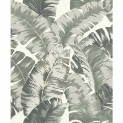 Rasch Wallpaper 535600 Textured Palm Khaki