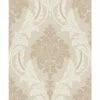 Rasch Wallpaper 541618 Shimmering Damask Taupe