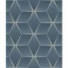 Rasch Wallpaper 310634 3D Geo Blue