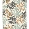 Rasch Wallpaper 535433 Mexican Fan Palm Copper Glimmer