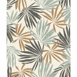Rasch Wallpaper 535433 Mexican Fan Palm Copper Glimmer