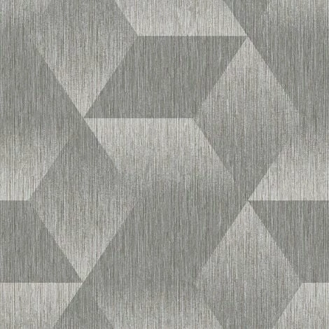 Rasch Wallpaper 311006 Geo Textured Grey /Silver 3 Rasch Wallpaper 311006 Geo Textured Grey /Silver