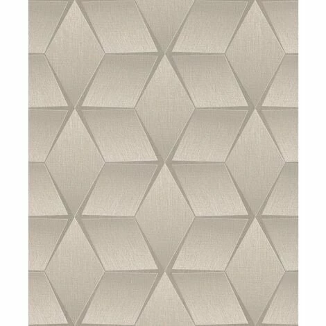 Rasch Wallpaper 310603 3D Geo Neutral Rasch Wallpaper 310603 3D Geo Neutral -RASCH Store 55415619 1