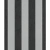 Rasch Wallpaper 542370 Shimmering Stripe Charcoal Silver