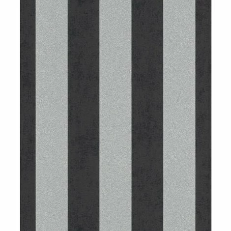 Rasch Wallpaper 542370 Shimmering Stripe Charcoal Silver 3 Rasch Wallpaper 542370 Shimmering Stripe Charcoal Silver