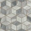 Rasch Wallpaper 248975 Marble Squares Grey -RASCH Store 55415625 1