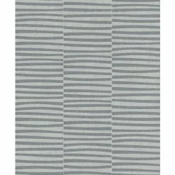 Rasch Wallpaper 542035 Shimmering Lines Grey Silver