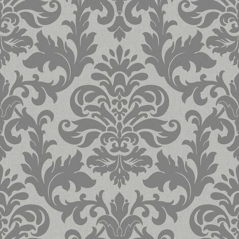 Rasch Wallpaper 275789 Damask Silver Rasch Wallpaper 275789 Damask Silver -RASCH Store 55415637 1