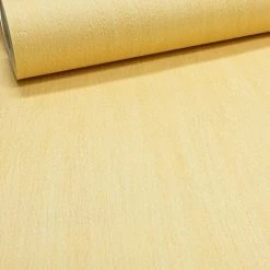Rasch Plain Fresh Neutral Yellow Wallpaper Slight Textured Free No Match SALE