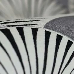 Rasch Abstract Scalloped Fan White Black Grey Paste The Wall Wallpaper -RASCH Store 68568441 4