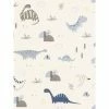 Rasch Bambino XVIII Dinosaur Textured Wallpaper (10m X 53cm) (Natural)