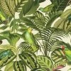 Rasch Freundin Tropical Parrot Textured Wallpaper (32.1ft X 21in) (Green/Cream)