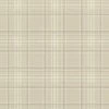 Rasch Barbara Becker Tartan Textured Wallpaper (10m X 53cm) (Beige/Cream)