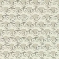 Rasch Amazing Fan Motif Wallpaper (10m X 53cm) (Beige)