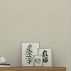 Rasch Denzo II Linen Textured Wallpaper (10m X 53cm) (Pale Beige) 9 Rasch Denzo II Linen Textured Wallpaper (10m X 53cm) (Pale Beige) -RASCH Store 70356690 4