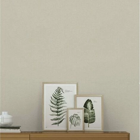 Rasch Denzo II Linen Textured Wallpaper (10m X 53cm) (Pale Beige) 6 Rasch Denzo II Linen Textured Wallpaper (10m X 53cm) (Pale Beige) - Image 4