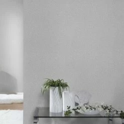 Rasch Sparkling Dots Textured Wallpaper (One Size) (Grey) -RASCH Store 70356994 3