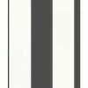 Rasch Stripe Textured Wallpaper (32.8ft X 21in) (Black/White)