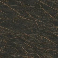 Rasch Factory Marble Effect Wallpaper (One Size) (Charcoal/Gold)