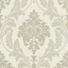 Rasch Glam Shimmering Damask Textured Wallpaper (10m X 53cm) (Beige) -RASCH Store 70358228 1