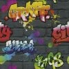 Rasch Graffiti Wallpaper (10m X 53.5cm) (Multicoloured)