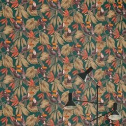Rasch Denzo II Tropical Toucan Wallpaper (10m X 53cm) (Multicoloured) -RASCH Store 70399638 3