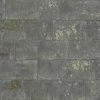 Rasch Brick Metallic Wallpaper (32.8ft X 21in) (Charcoal)