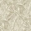 Rasch Denzo II Perfect Palm Wallpaper (10m X 53cm) (White/Gold)