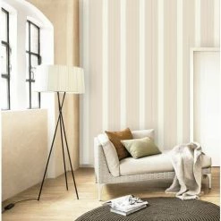Beige Cream Metallic Silver Stripe Striped Wallpaper Dots Modern Luxury Rasch 8 Beige Cream Metallic Silver Stripe Striped Wallpaper Dots Modern Luxury Rasch -RASCH Store 7905792 3
