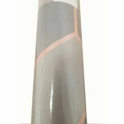 Grey Rose Gold Geometric Hexagon Wallpaper Metallic Sheen Glitter Modern Rasch -RASCH Store 9385886 3